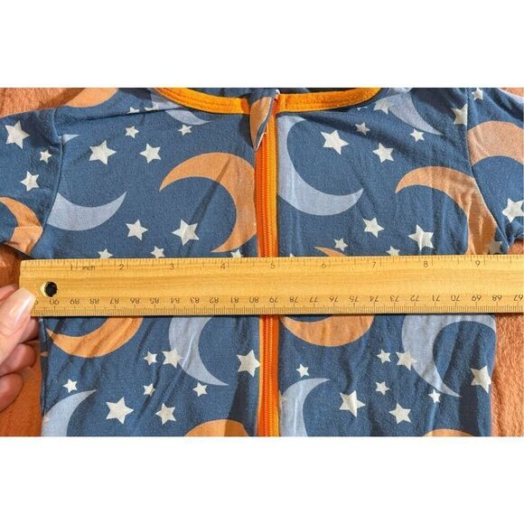 KicKee Pants BUNDLE Moon & Stars Sleeper & KicKee Pants Camper Pajama Set - Picture 9 of 16